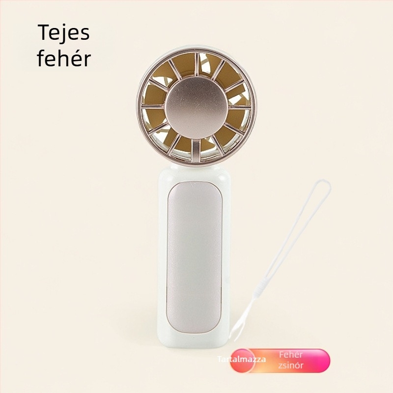 Kézben tartható mini turbina ventillátor USB töltéssel, kültéri használatra
