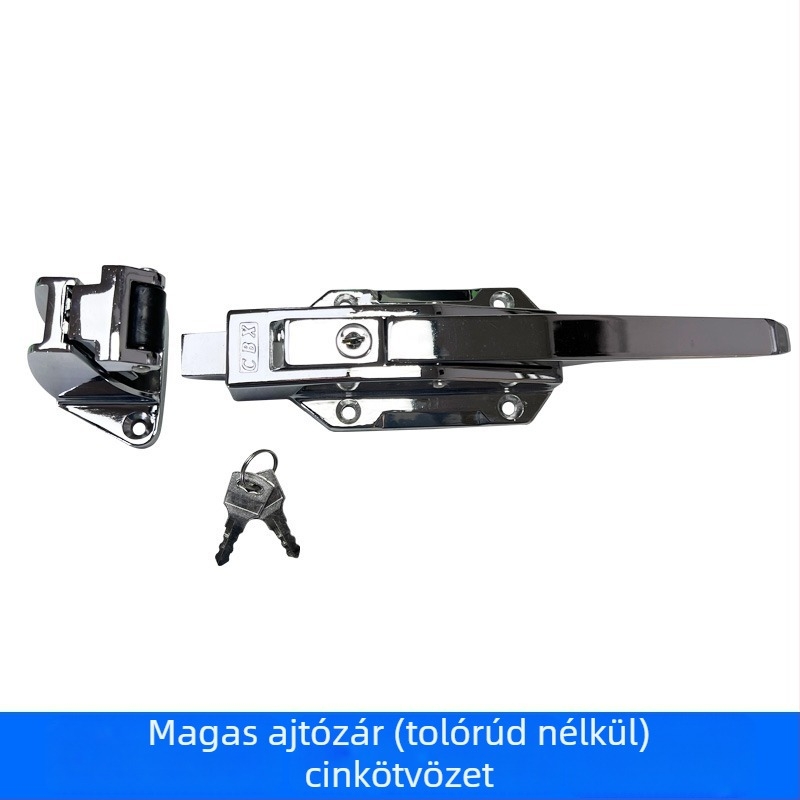 BX-1178 Hideg tároló ajtó fogantyú és zár, cinkötvözet, mechanikus ipari hűtőberendezés