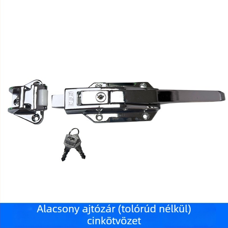 BX-1178 Hideg tároló ajtó fogantyú és zár, cinkötvözet, mechanikus ipari hűtőberendezés