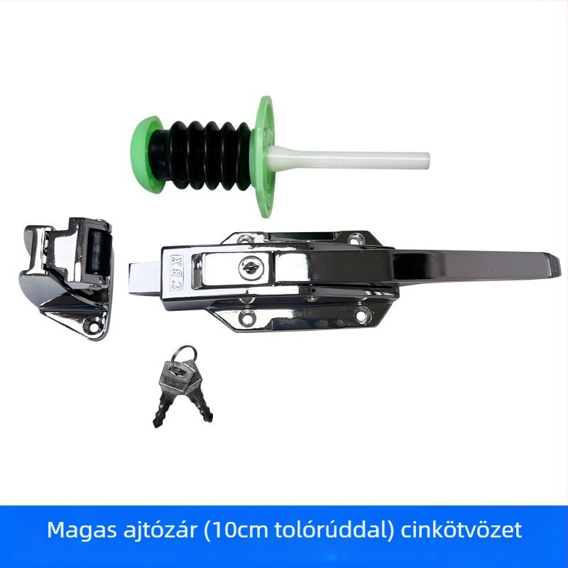 BX-1178 Hideg tároló ajtó fogantyú és zár, cinkötvözet, mechanikus ipari hűtőberendezés