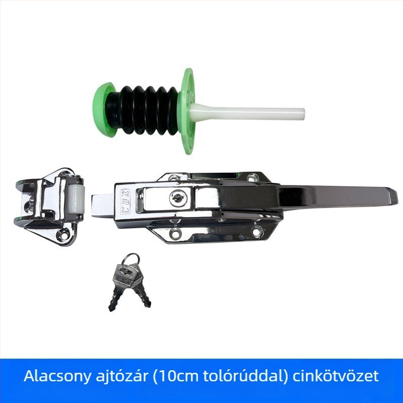 BX-1178 Hideg tároló ajtó fogantyú és zár, cinkötvözet, mechanikus ipari hűtőberendezés