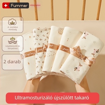 100% pamutból készült újszülött csomagoló kendő, minden évszakhoz