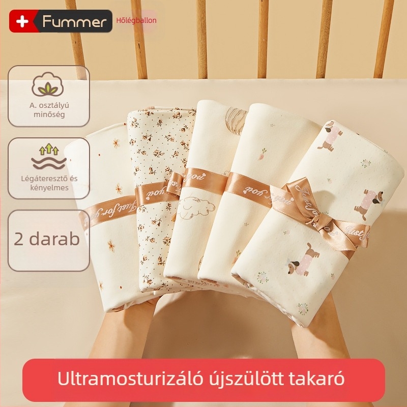 100% pamutból készült újszülött csomagoló kendő, minden évszakhoz