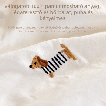 100% pamut gyerek paplanhuzat, A osztály, méretek 1,2 m és 1,5 m, gyerekeknek
