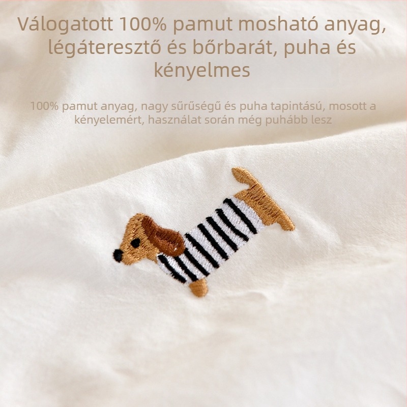 100% pamut gyerek paplanhuzat, A osztály, méretek 1,2 m és 1,5 m, gyerekeknek