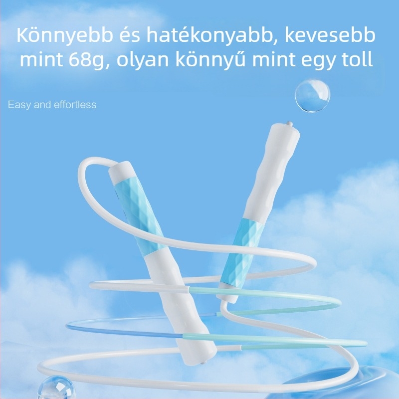 Professzionális stílusú ugrókötél általános- és középiskolások számára, testnevelési vizsgákhoz, állítható és csomómentes