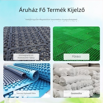 HDPE fűtelepítő háló lejtővédelméhez és folyóparti stabilizáláshoz – gyepháló és tűzcsíkhoz használható háló