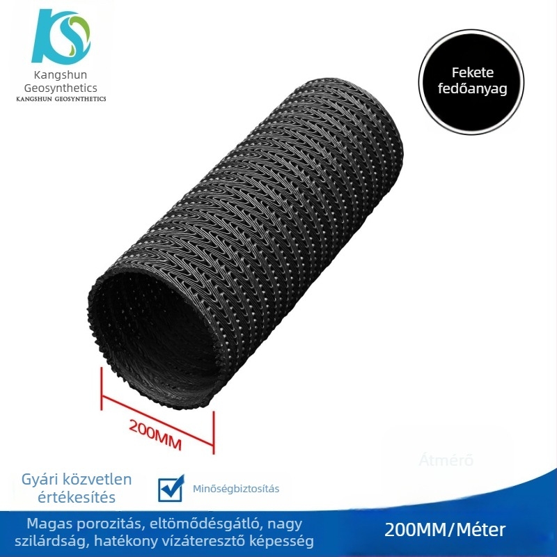 Yashan hálós mintázatú szűrődréncső kerthez és közműves vízellátási projektekhez, HDPE merev dréncső