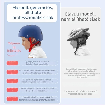 Gyermekek védőfelszerelés készlet: sisak és protektorok gördeszkázáshoz, kerékpározáshoz és egyensúlybringához