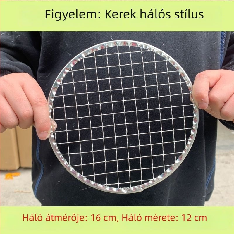 Kerek drótos szita kertészkedéshez, talaj, homok és kő szűrésére – háztartási és ipari használatra