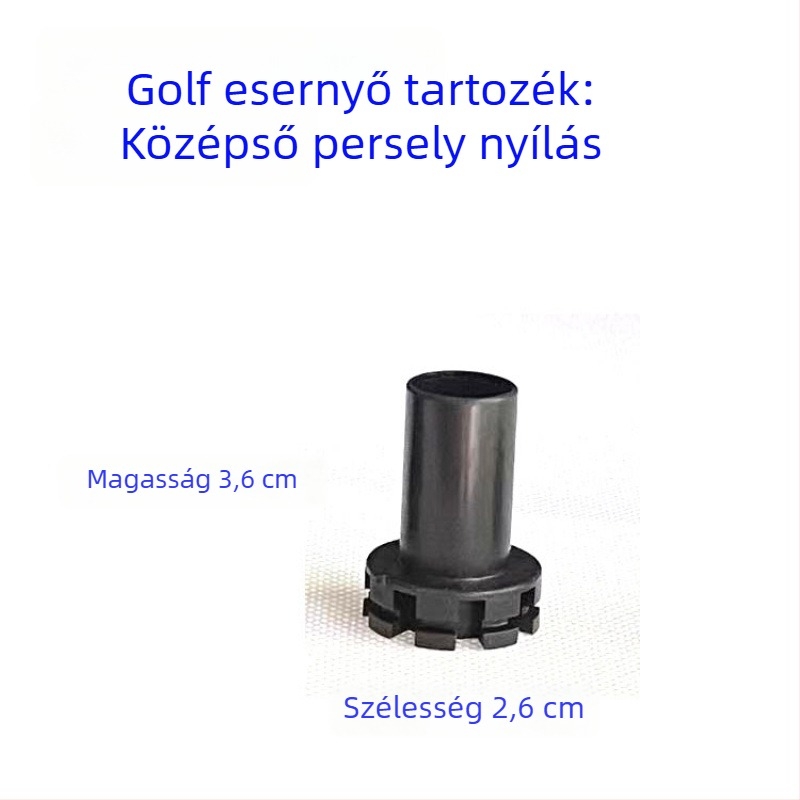 8 küllős hosszúkarú esernyő tartozékok napernyőhöz és golf esernyőhöz, egyenes fogantyú, üvegszálas bordák