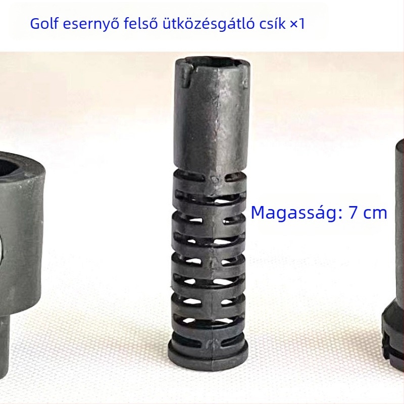 8 küllős hosszúkarú esernyő tartozékok napernyőhöz és golf esernyőhöz, egyenes fogantyú, üvegszálas bordák