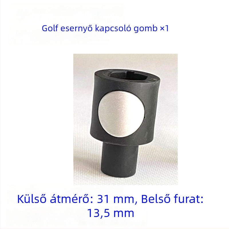 8 küllős hosszúkarú esernyő tartozékok napernyőhöz és golf esernyőhöz, egyenes fogantyú, üvegszálas bordák