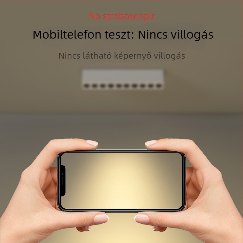 Felszínre szerelt LED spotlámpa – lineáris falikar a nappaliba