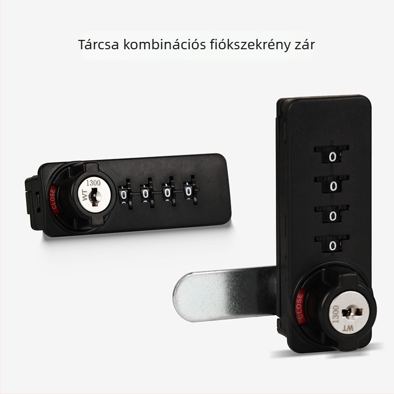 9525 Jelszavas zár íróasztalhoz, háromfiókos vas szekrényhez