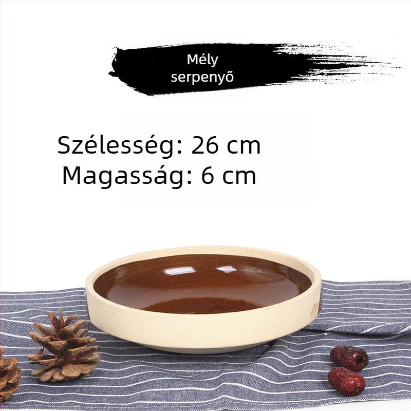 Kerámiás szilárd alkohollal működő főzőtűzhely kis forróedénnyel – száraz edényekhez, pörkölt és rizses ételekhez