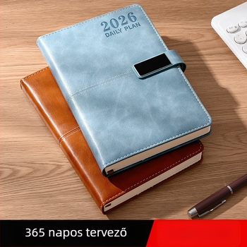 2026-os naptár: 365 nap, naponta egy oldal, üzleti iroda és tanulás számára