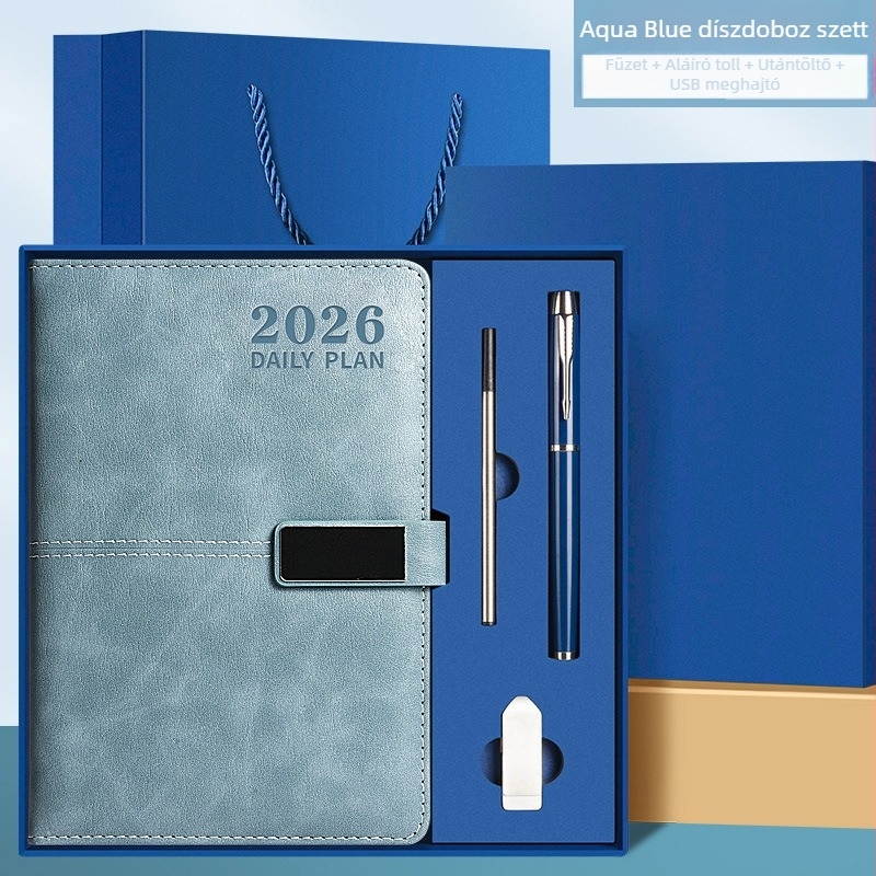 2026-os naptár: 365 nap, naponta egy oldal, üzleti iroda és tanulás számára