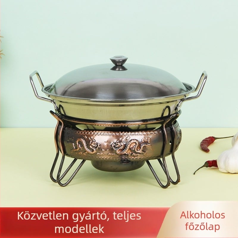 Hordozható alkoholfőző és száraz edénykészlet – kollégiumi használatra