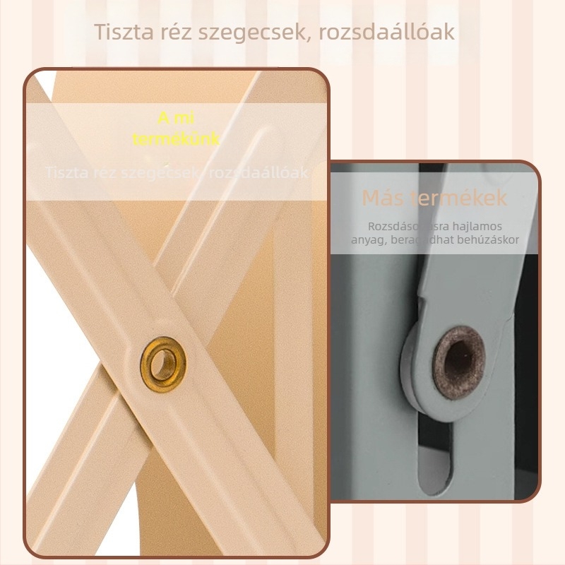 Kapibala Állítható asztali könyvállvány diákok számára, nagy összecsukható fémtartó