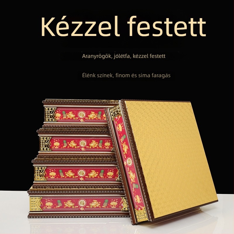 Masszív fa alap Buddha-szoborhoz, otthoni imádathoz, megemelt oltár alátét, templomi dekoráció