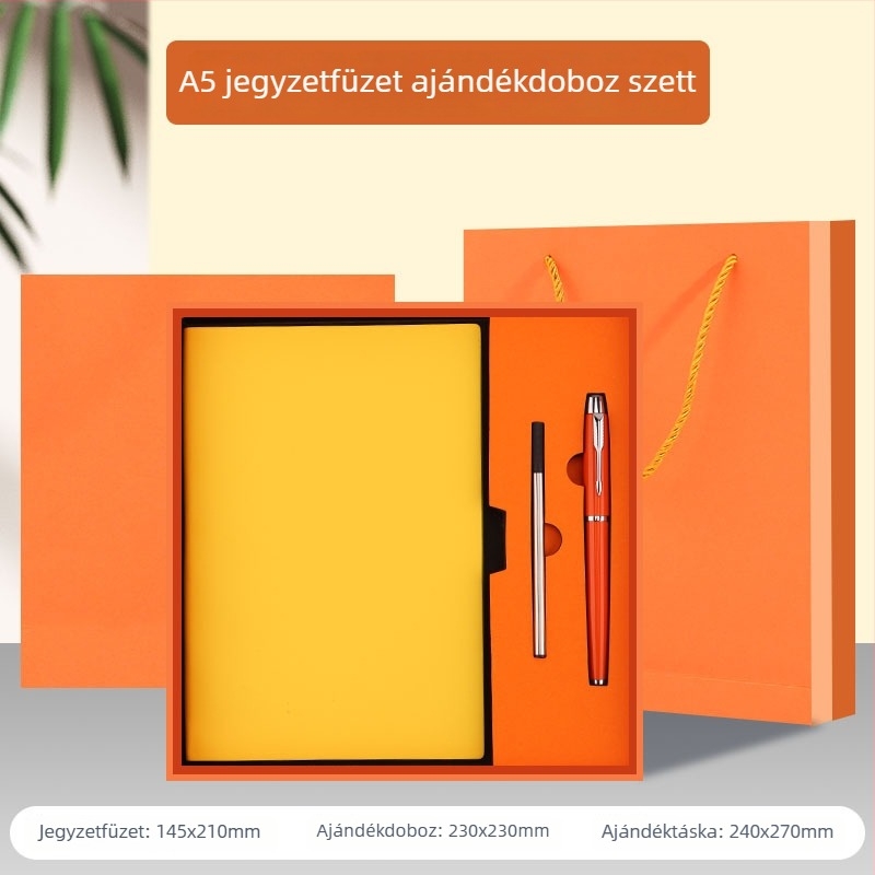 Személyre szabott A5-ös notesz logóval – értekezlet-jegyzetek, B5 napló, vastagított üzleti irodai notesz