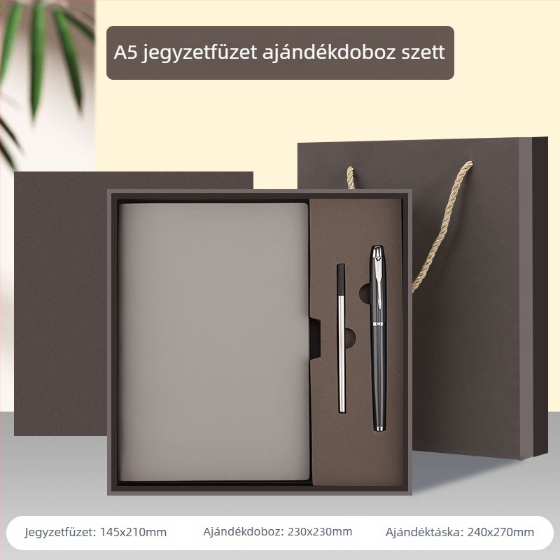 Személyre szabott A5-ös notesz logóval – értekezlet-jegyzetek, B5 napló, vastagított üzleti irodai notesz