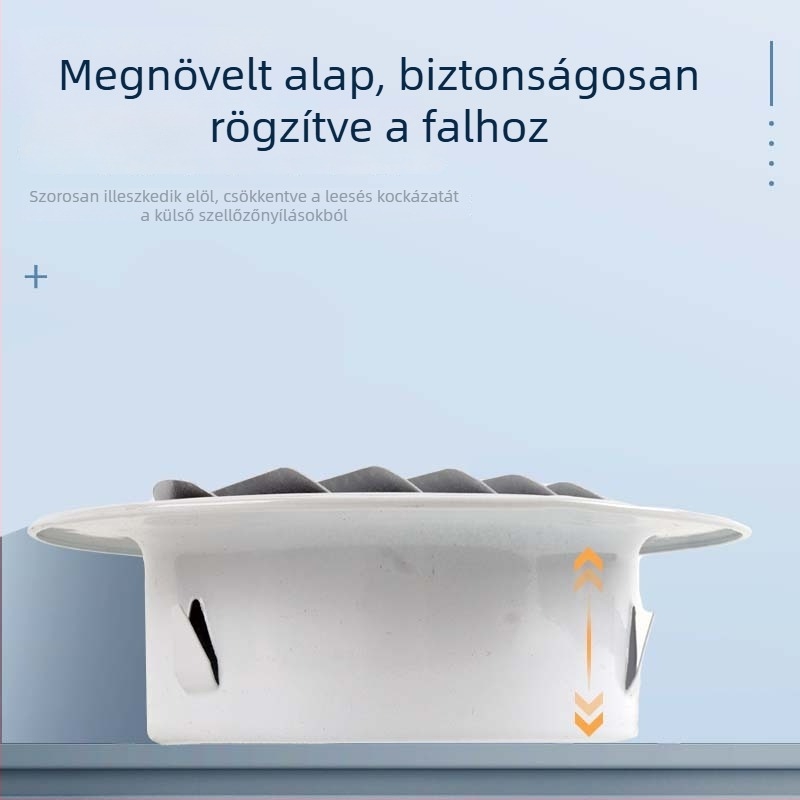 304 rozsdamentes acél kör alakú légkivezető a páraelszívóhoz