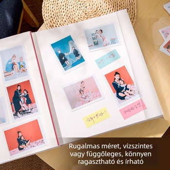 Textil fotóalbum broderiával, DIY album textil borítással, laminált fotókönyv család és pár számára – kreatív ajándék a Qixi fesztiválra