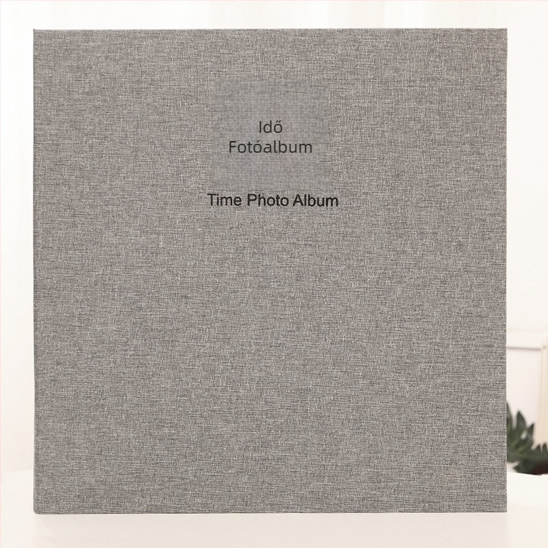 Textil fotóalbum broderiával, DIY album textil borítással, laminált fotókönyv család és pár számára – kreatív ajándék a Qixi fesztiválra