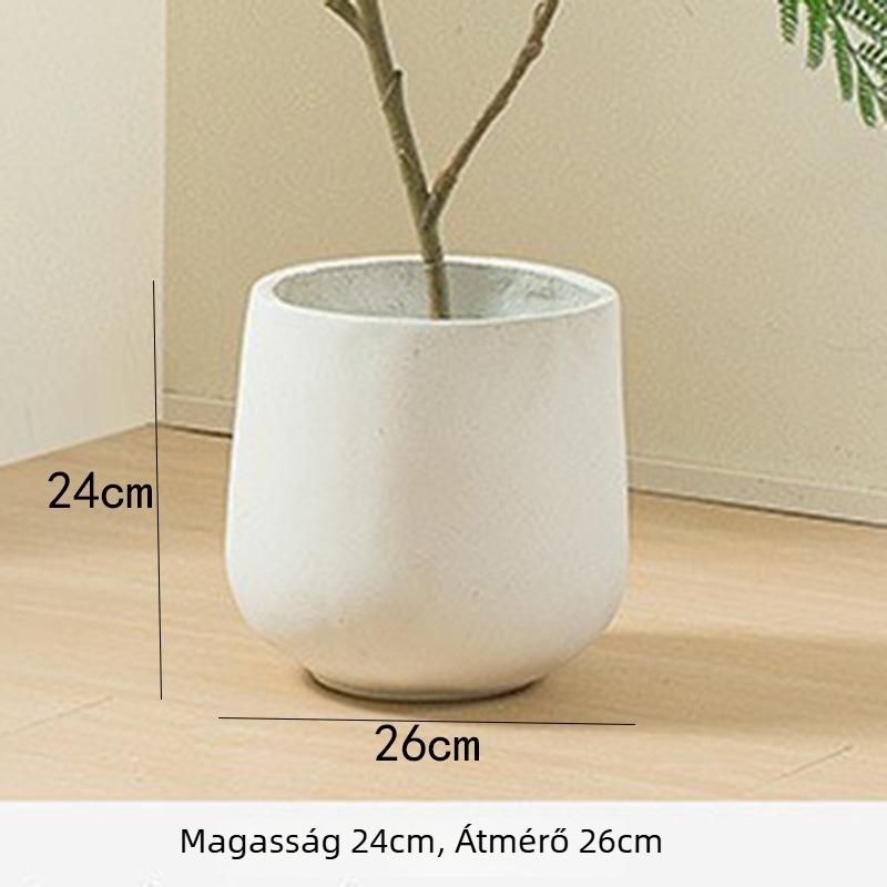 Belső térre szánt mesterséges bonsai zöld növénnyel, luxus padlódísz