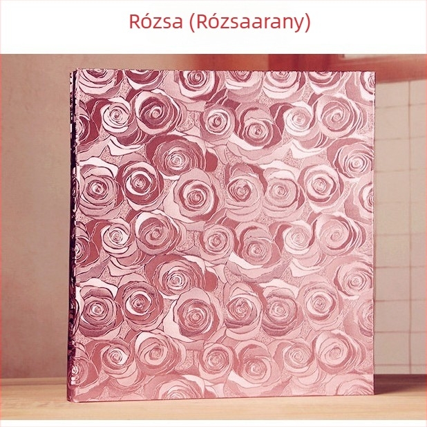 PU bőr fotóalbum 6 hüvelyk, nagy kapacitás, 600 oldal, családi fotóalbum, laminált borító