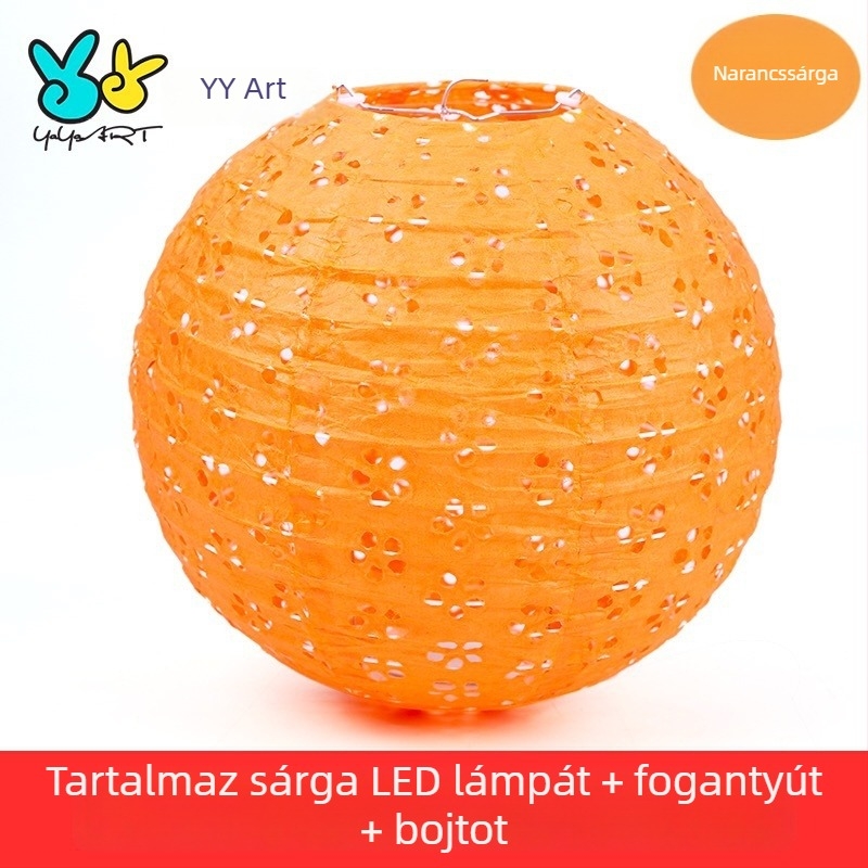 Újévi vetítőpapírlámpás – DIY lyukasztott mintázatú, hordozható fénylő lámpa gyerekeknek