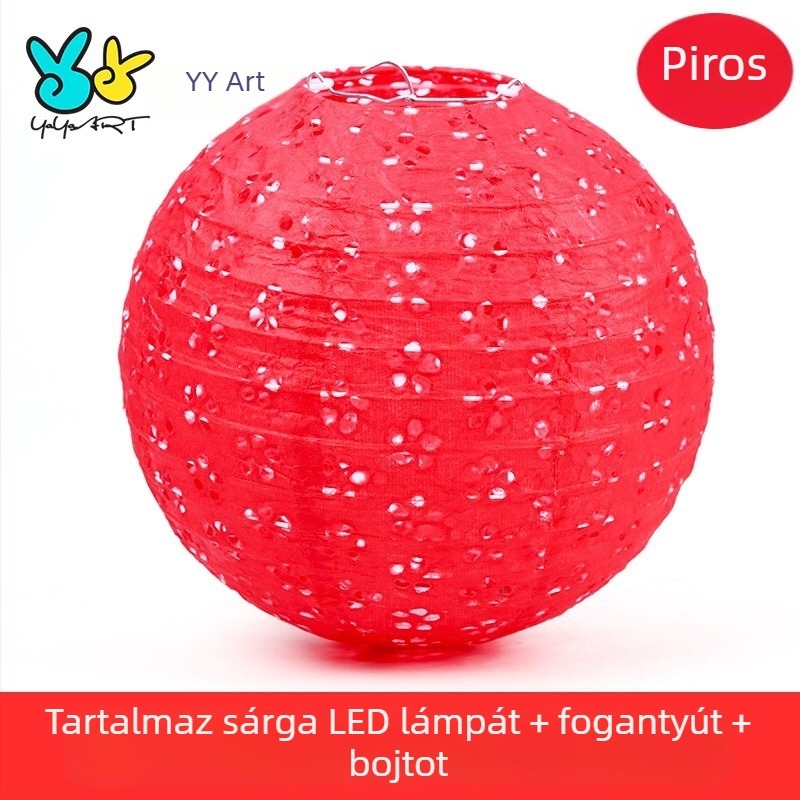 Újévi vetítőpapírlámpás – DIY lyukasztott mintázatú, hordozható fénylő lámpa gyerekeknek