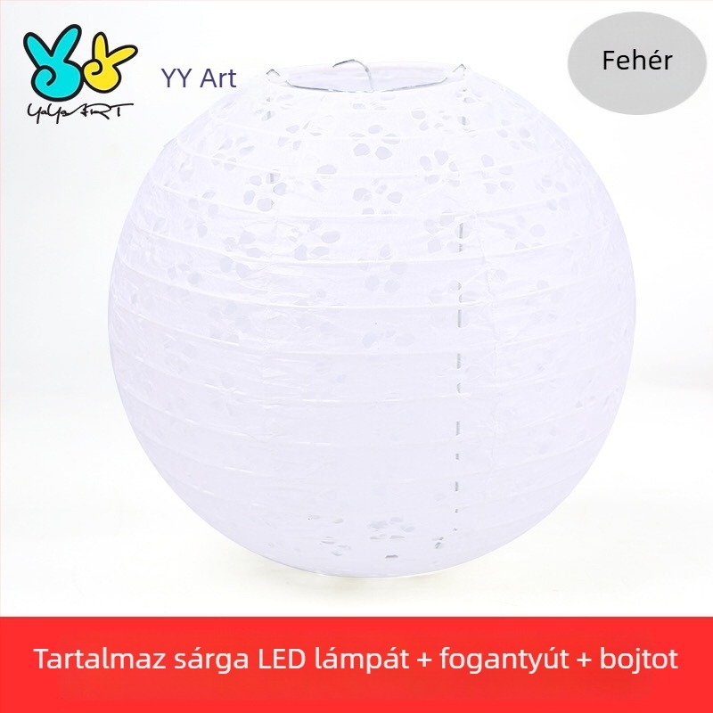 Újévi vetítőpapírlámpás – DIY lyukasztott mintázatú, hordozható fénylő lámpa gyerekeknek