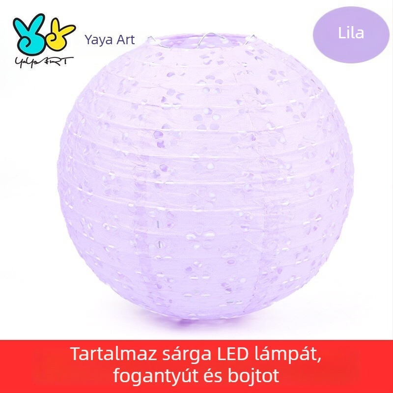 Újévi vetítőpapírlámpás – DIY lyukasztott mintázatú, hordozható fénylő lámpa gyerekeknek