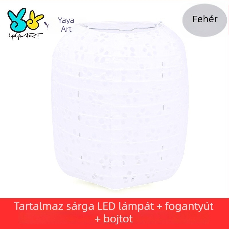 Újévi vetítőpapírlámpás – DIY lyukasztott mintázatú, hordozható fénylő lámpa gyerekeknek