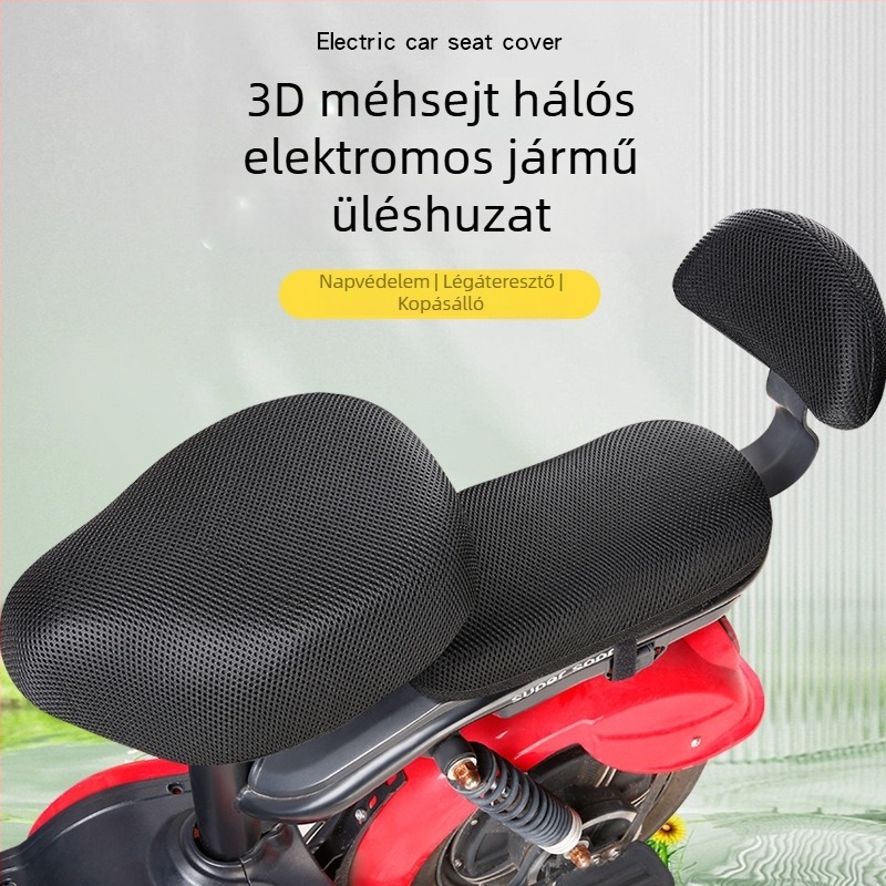 Minden évszakra alkalmas univerzális üléshuzat elektromos járműhöz napvédő és hőszigetelő funkcióval
