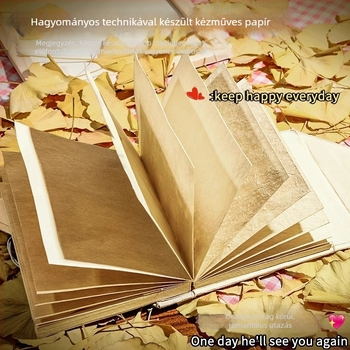 Népáli kézzel készített DIY anyagkészlet és kézzel festett notesz lányoknak, vintage írószerek