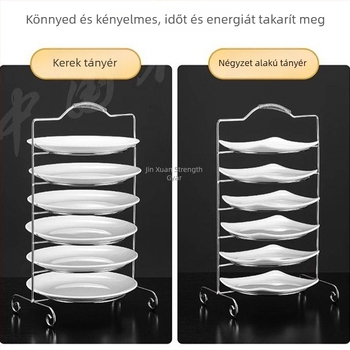 Forró pot tálak és edények tálalására szolgáló rendező – falra szerelhető polc