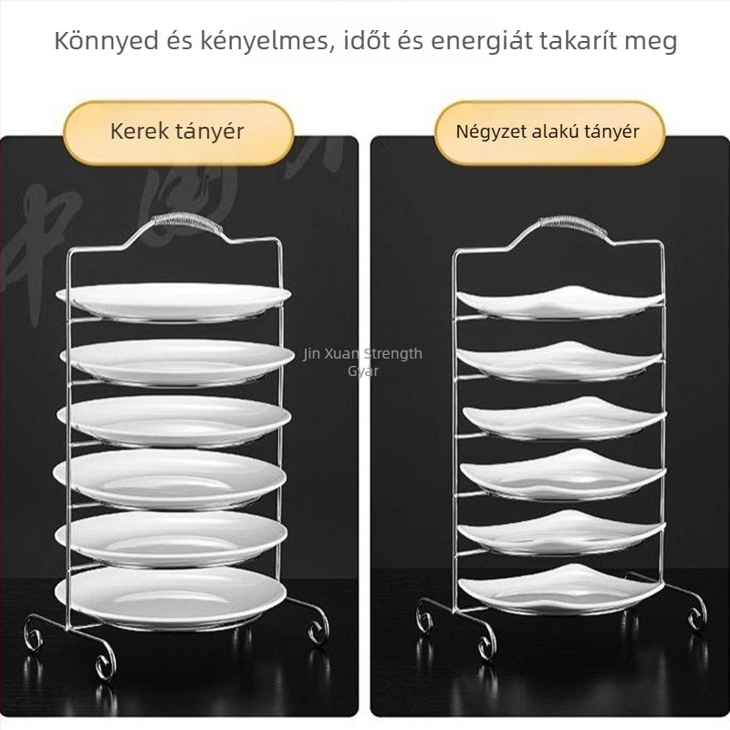 Forró pot tálak és edények tálalására szolgáló rendező – falra szerelhető polc