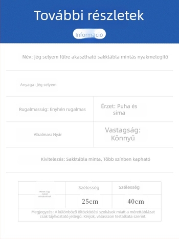 Kerékpározáshoz készült napvédő arc- és nyakmaszk, fülhuroggal ellátott turbán-stílusú maszk, Ice Silk sál