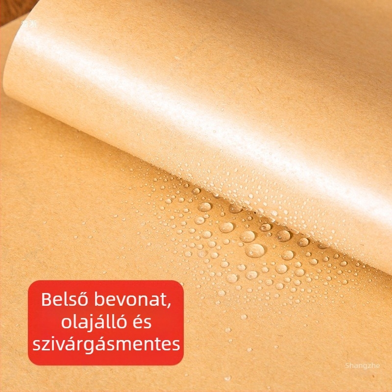 Zsírtartó grillpapír – Egyszer használatos tányéralátét és tálpapír, olajat felszívó, grillsütők és catering számára