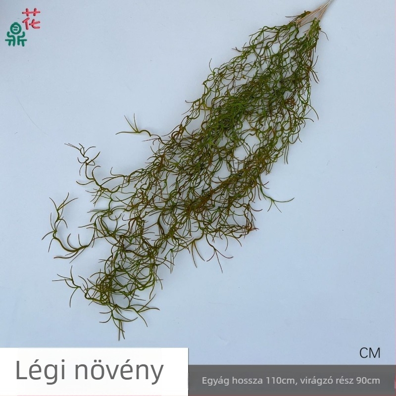Mesterséges selyemvirágok és zöld növények esküvői dekorációhoz, fogadóterem