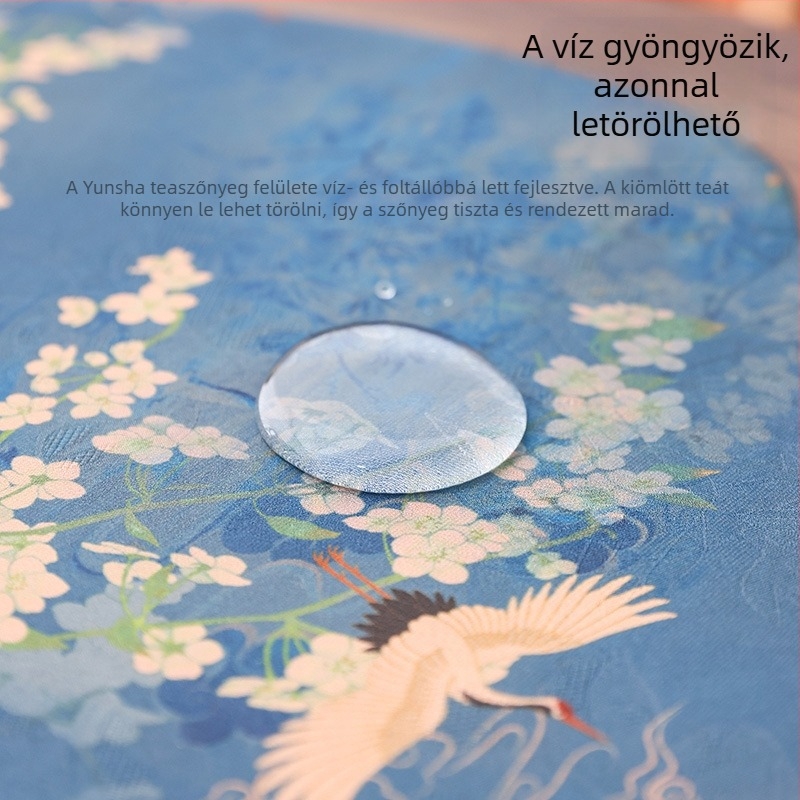Kétszínű, vízálló tea alátét teaceremóniához, új kínai stílus, zen asztalra