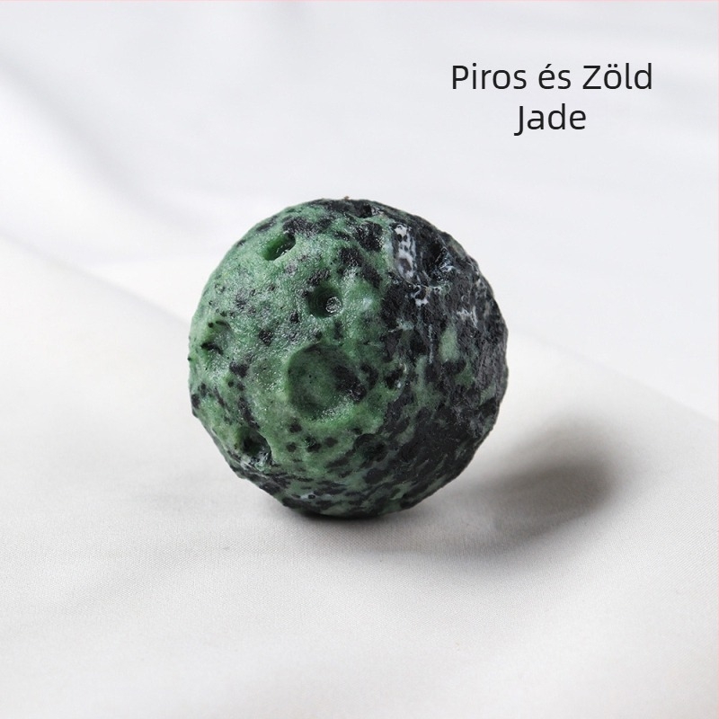 Természetes kristály Hold meteorit bolygó dekoráció, 4 cm-es kristálygömb, kreatív ajándék