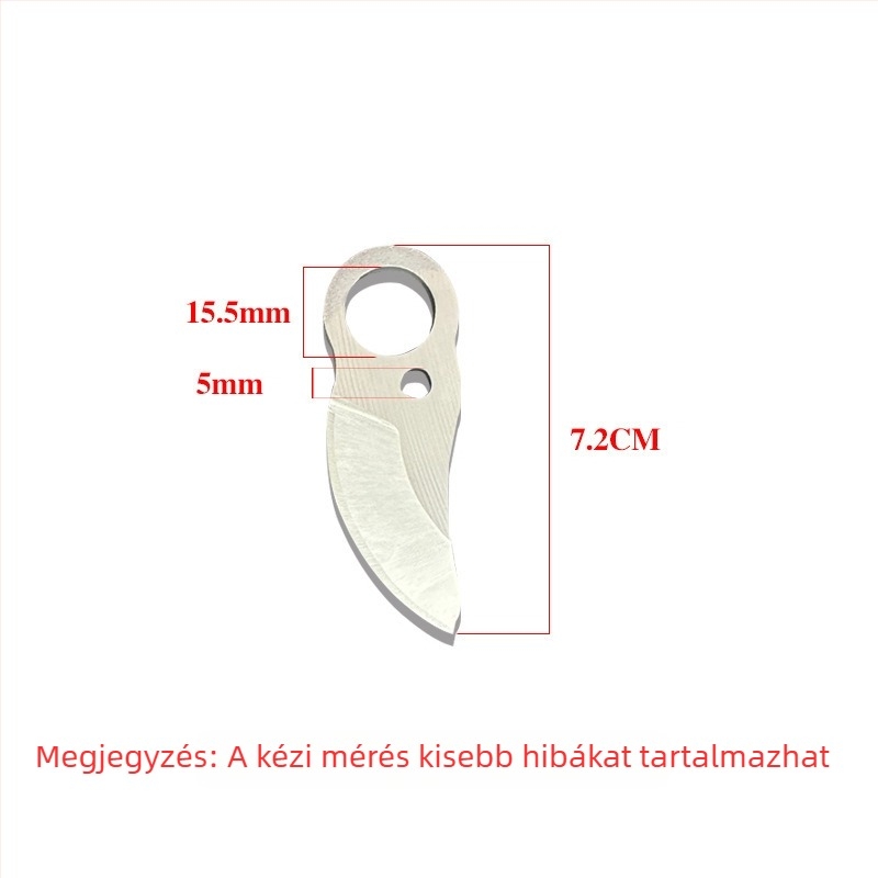 Gyümölcsfa ágakhoz használható akkumulátoros elektromos metszőolló Li‑ion akkumulátorral, magas széntartalmú acél penge, méretek 2.5/2.8/3.0/4.0
