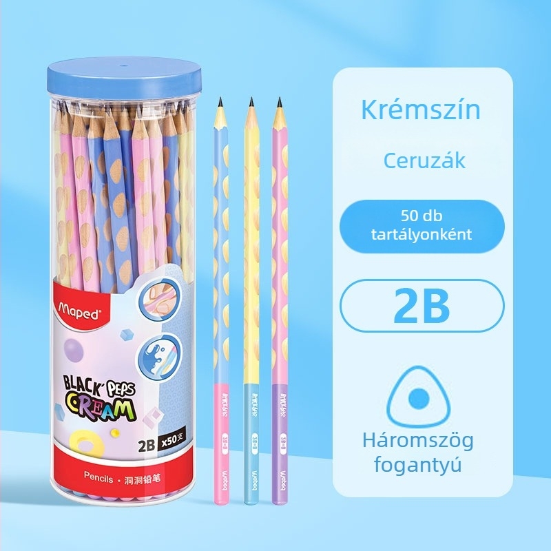 Maped háromszög markolatú HB/2B ceruza diákok számára – írásgyakorlat