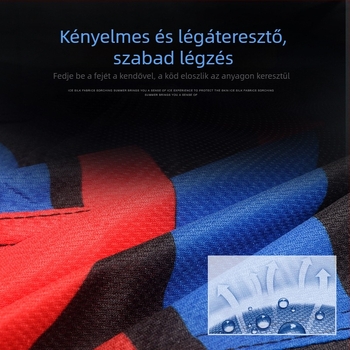 XINTOWN Nyári kerékpáros bandana, gyorsan száradó, uniszex