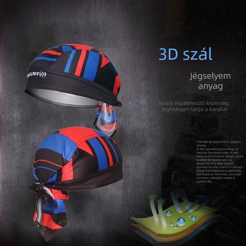 XINTOWN Nyári kerékpáros bandana, gyorsan száradó, uniszex